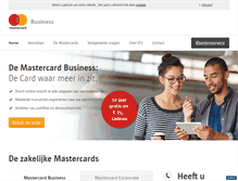 Tablet Screenshot of businesscard.nl