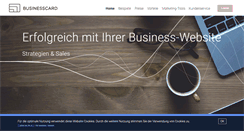 Desktop Screenshot of businesscard.at
